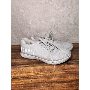 Nobull Gray Outwork Superfabric Trainer Womens Size 7.5 Mens 6 Workout Shoes